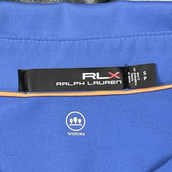 Vintage RLX Ralph Lauren 1916 Cherry Valley Club Golf Polo Women's S/P Blue Logo - Picture 10 of 17